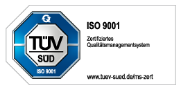 Prüfzeichen ISO9001